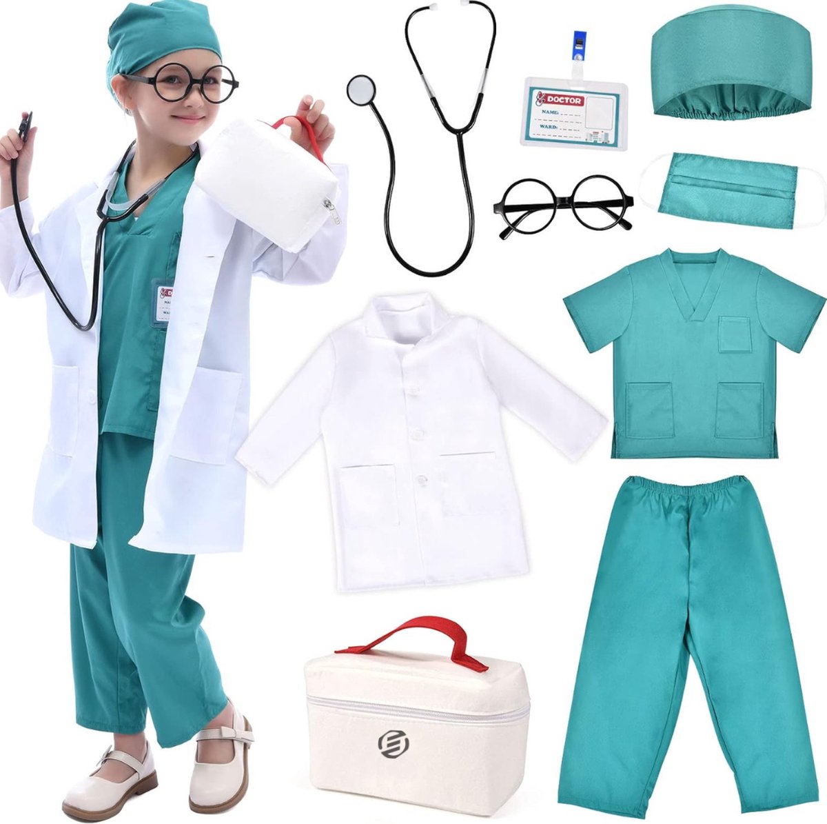 Equivera Dokterset Speelgoed - Dokterset Speelgoed - Dokter Speelgoed - Kinder Speelgoed -