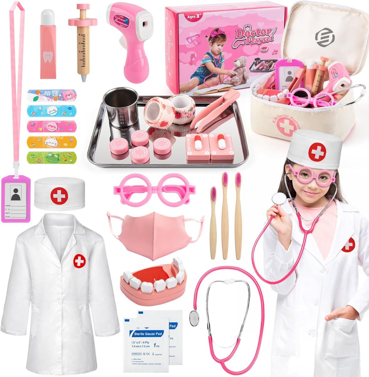   Dokterset Speelgoed - Dokterset Speelgoed - Dokter Speelgoed - Kinder Speelgoed -
