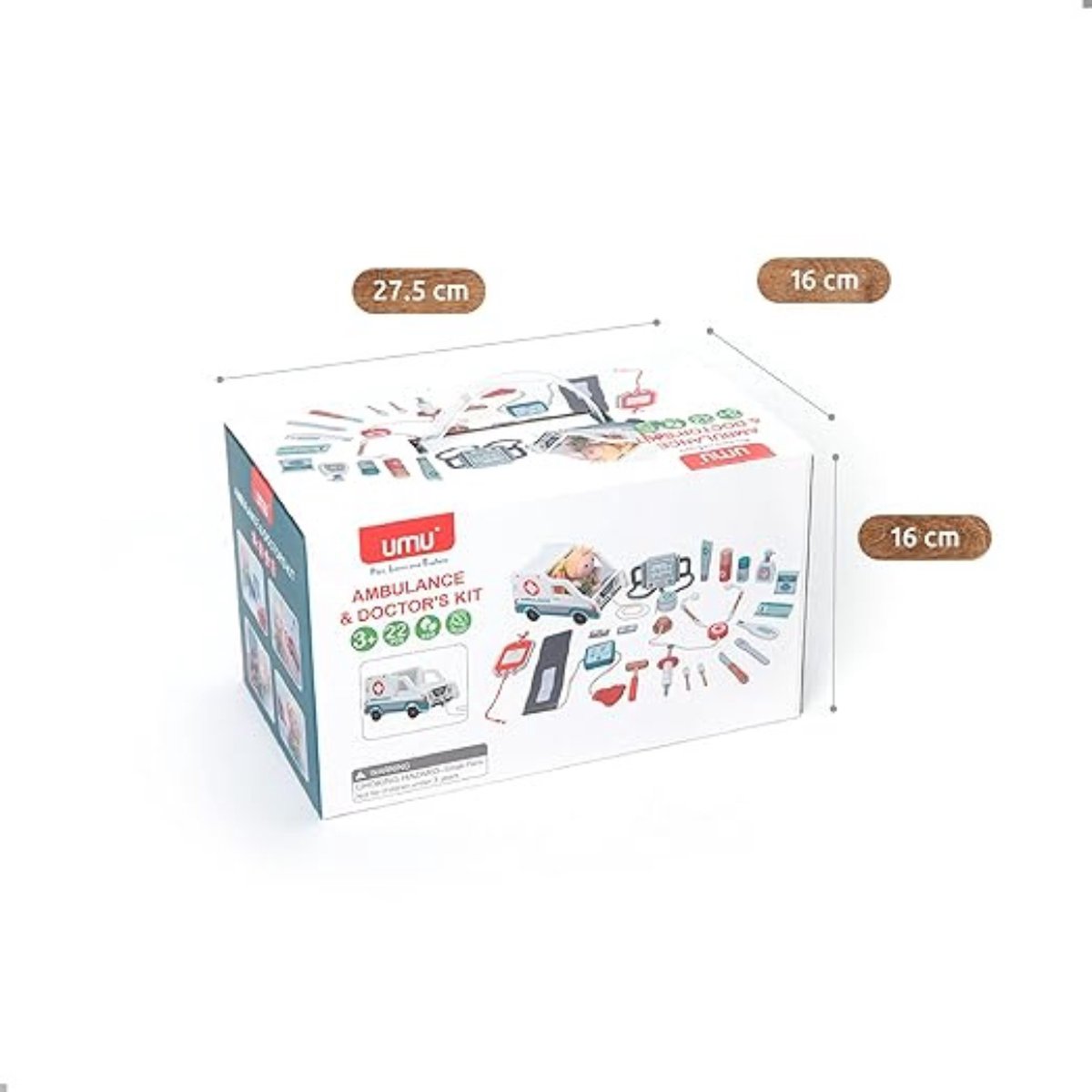 Equivera Dokterset Speelgoed - Doktersset - Speelgoed Doktersset - Dokterskoffer - Rollenspel - Cadeau