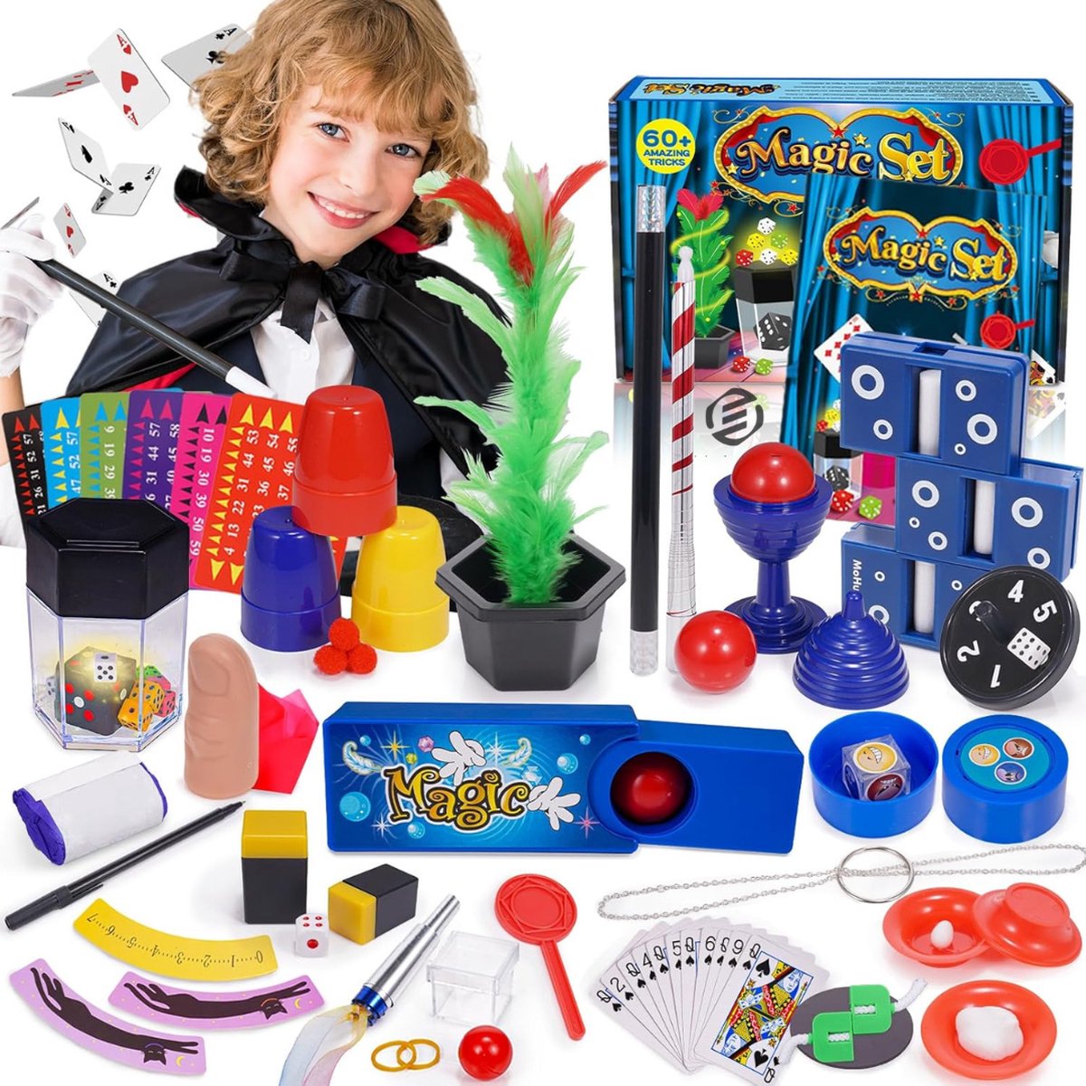     - Magic Set -   voor Kinderen en Volwassenen - Magic Tricks Set - Goochelen - Premium