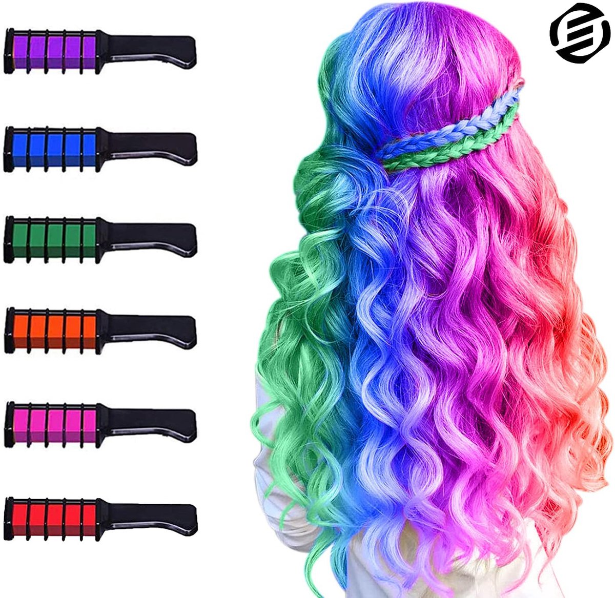   Haarkrijt - Haarkrijt Voor Kinderen - Hair Chalk - Haar Krijt - Cadeau voor Kinderen