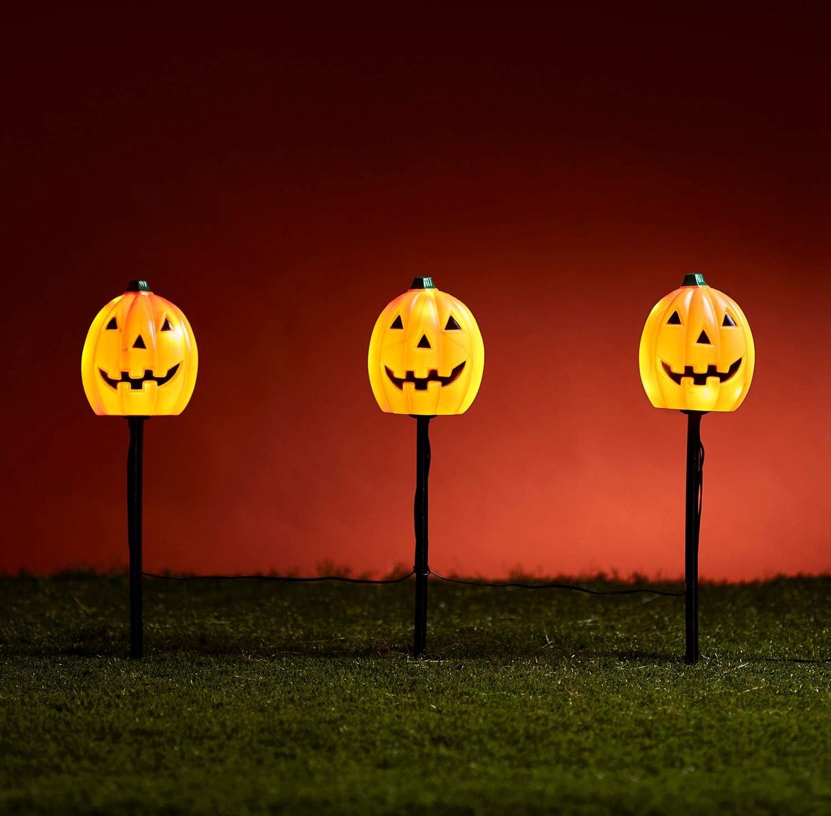 Equivera Halloween Decoratie - Halloween Versiering - Horror Versiering - voor Binnen en Buiten - Spin, Heks, Skelet, Pompoen en Spoken - 2024