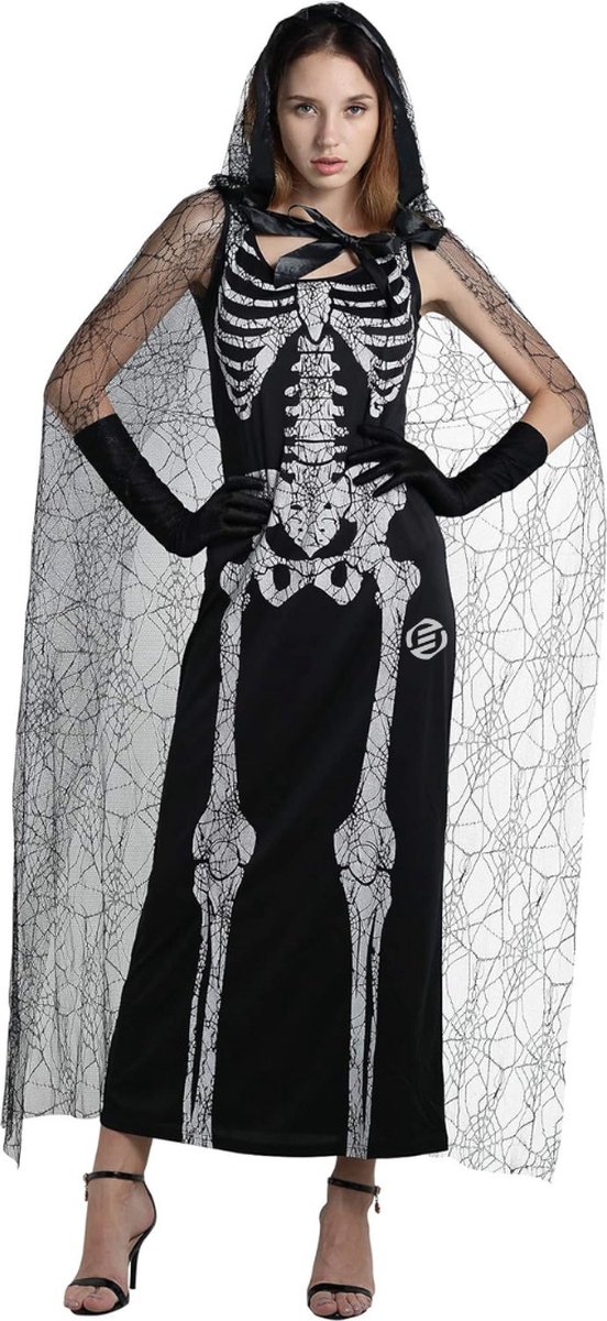 Equivera Halloween Kostuum - Halloween Versiering - Horror Versiering - Halloween Decoratie - Perfect voor Halloween en Carnaval - 2024