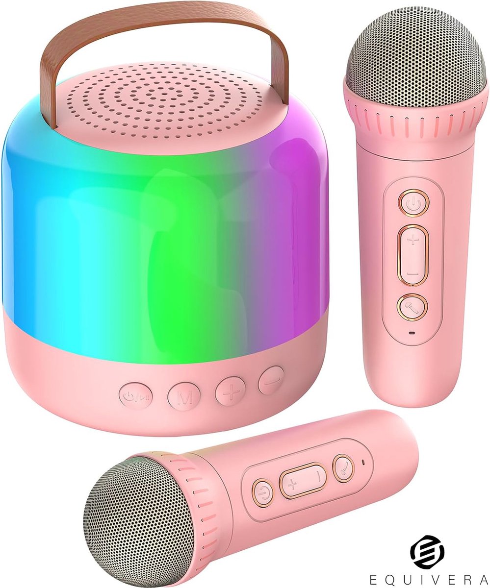  Karaoke Set Kinderen - 2 Microfoons - Karaoke Set Kinderen -   - Set voor Karaoke