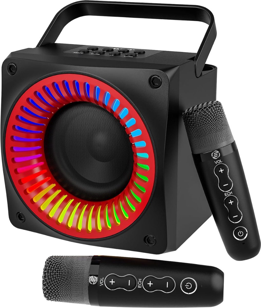   Karaoke Set voor Kinderen en Volwassenen -   - Karaoke Set -  s - Karaoke Set Kinderen Volwassenen - Voor de Leukste Karaoke Avond!