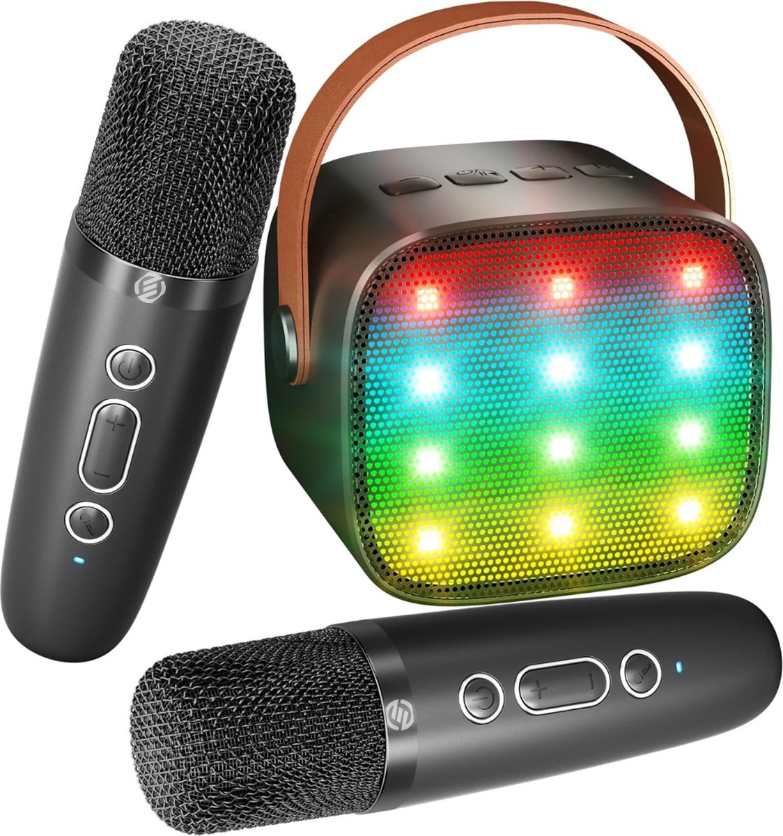 Equivera Karaoke Set voor Kinderen en Volwassenen - Karaokeset - Karaoke Set - Karaokesets - Karaoke Set Kinderen Volwassenen - Voor de Leukste Karaoke Avond!