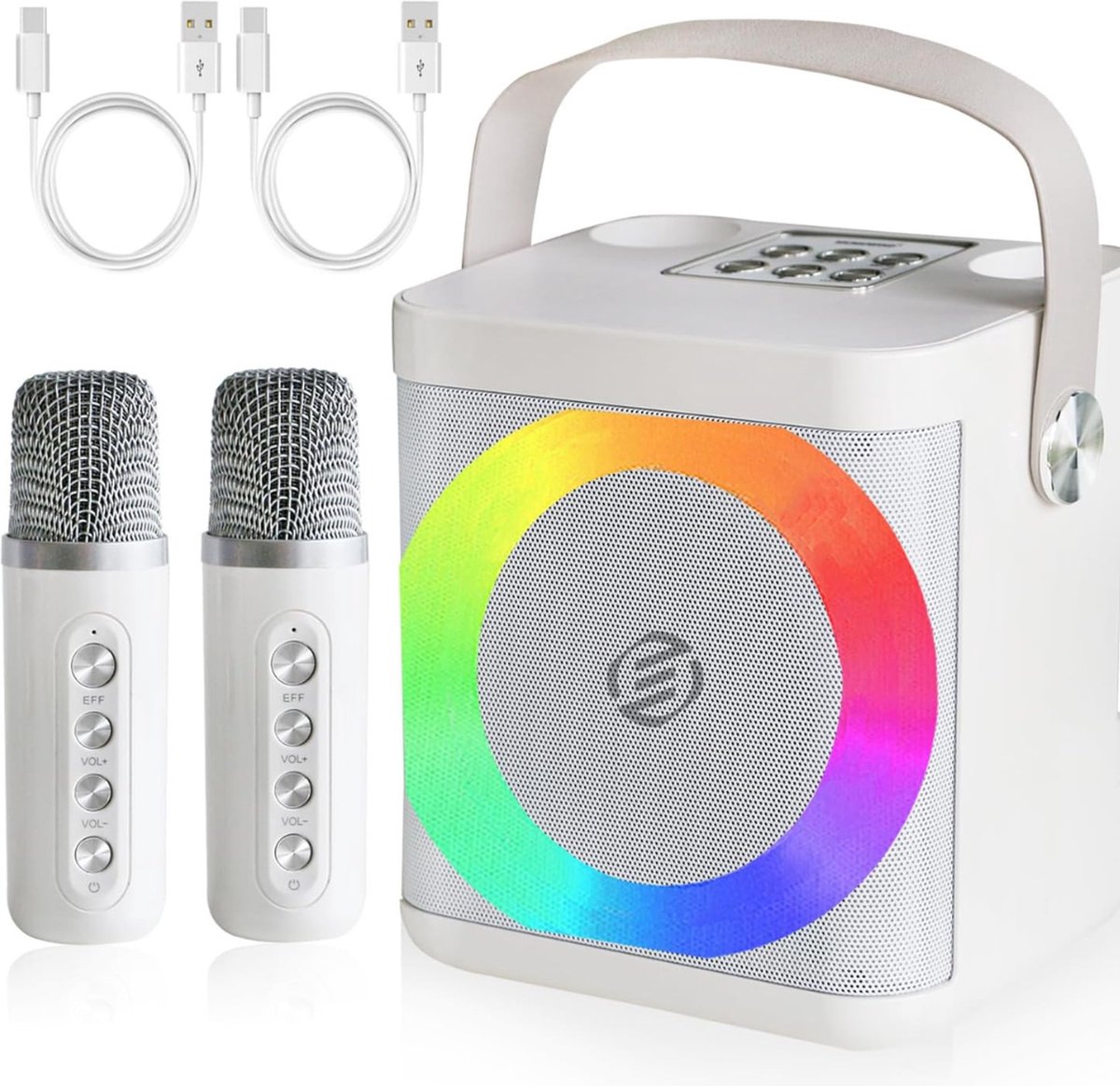   Karaoke Set voor Kinderen en Volwassenen -   - Karaoke Set -  s - Karaoke Set Kinderen Volwassenen - Voor de Leukste Karaoke Avond!