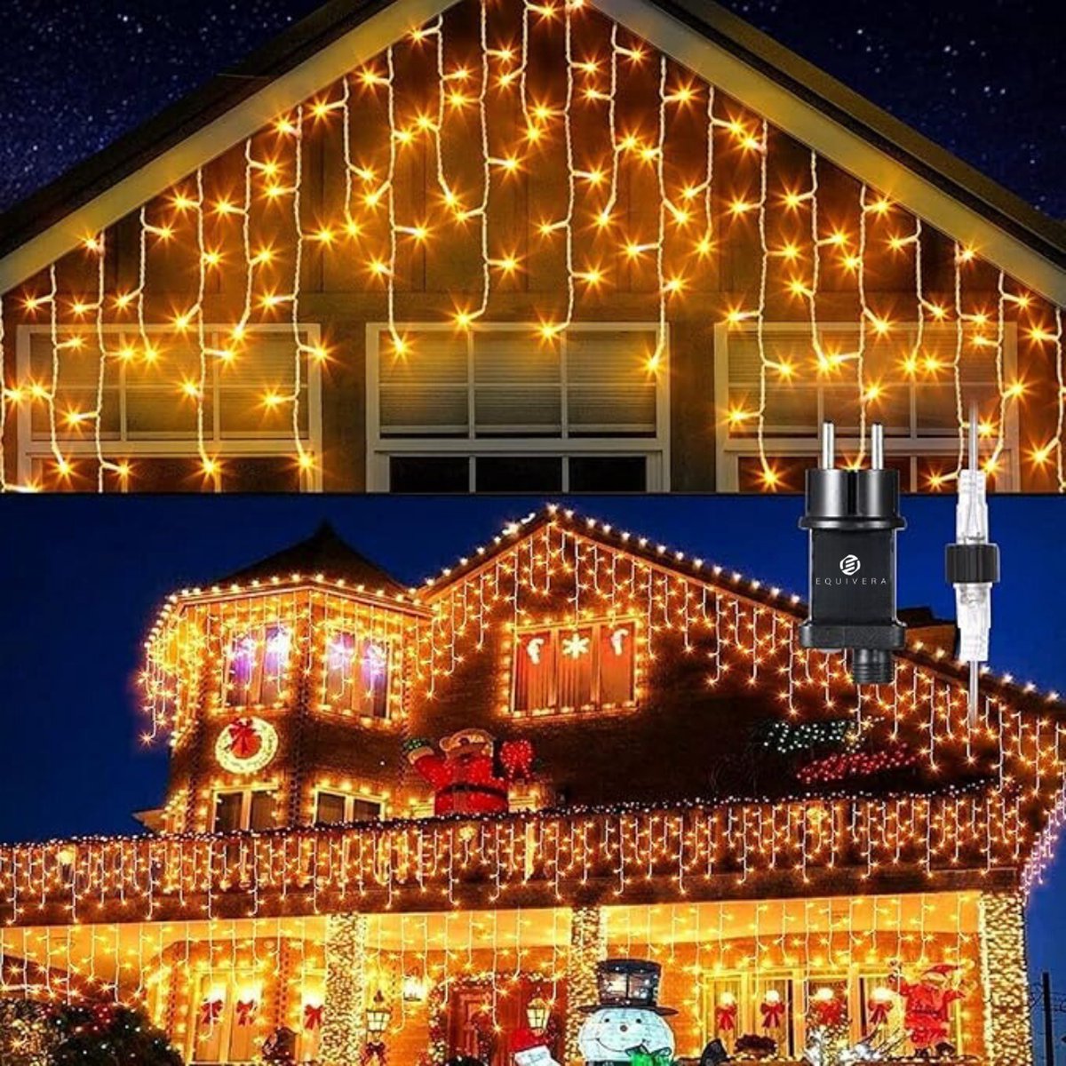 Equivera Kerstverlichting - Kerstverlichting Buiten - Kerstverlichting Binnen - Kerstdecoratie - Kerstlichtjes - Kerst Lichtjes - Kerst Verlichting - Kerstversiering - Kerstdecoratie