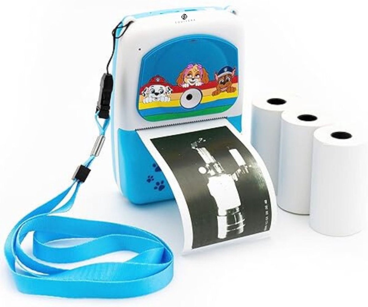   Kindercamera met Foto Printer - Kindercamera - Printcamera - Digitale Camera Kinderen - Speelgoed Camera