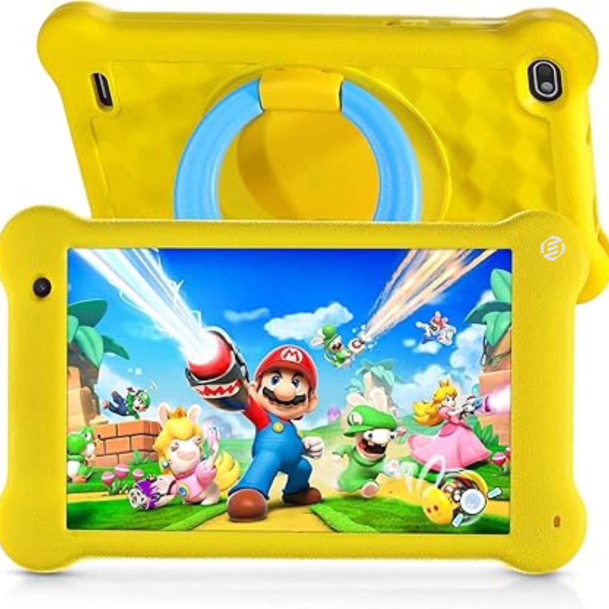 Equivera Kindertablet - Kindertablet - Tablet voor Kinderen - Educatieve Tablet - Tablet voor Spelletjes - Spelletjes - Ouderlijk Toezicht