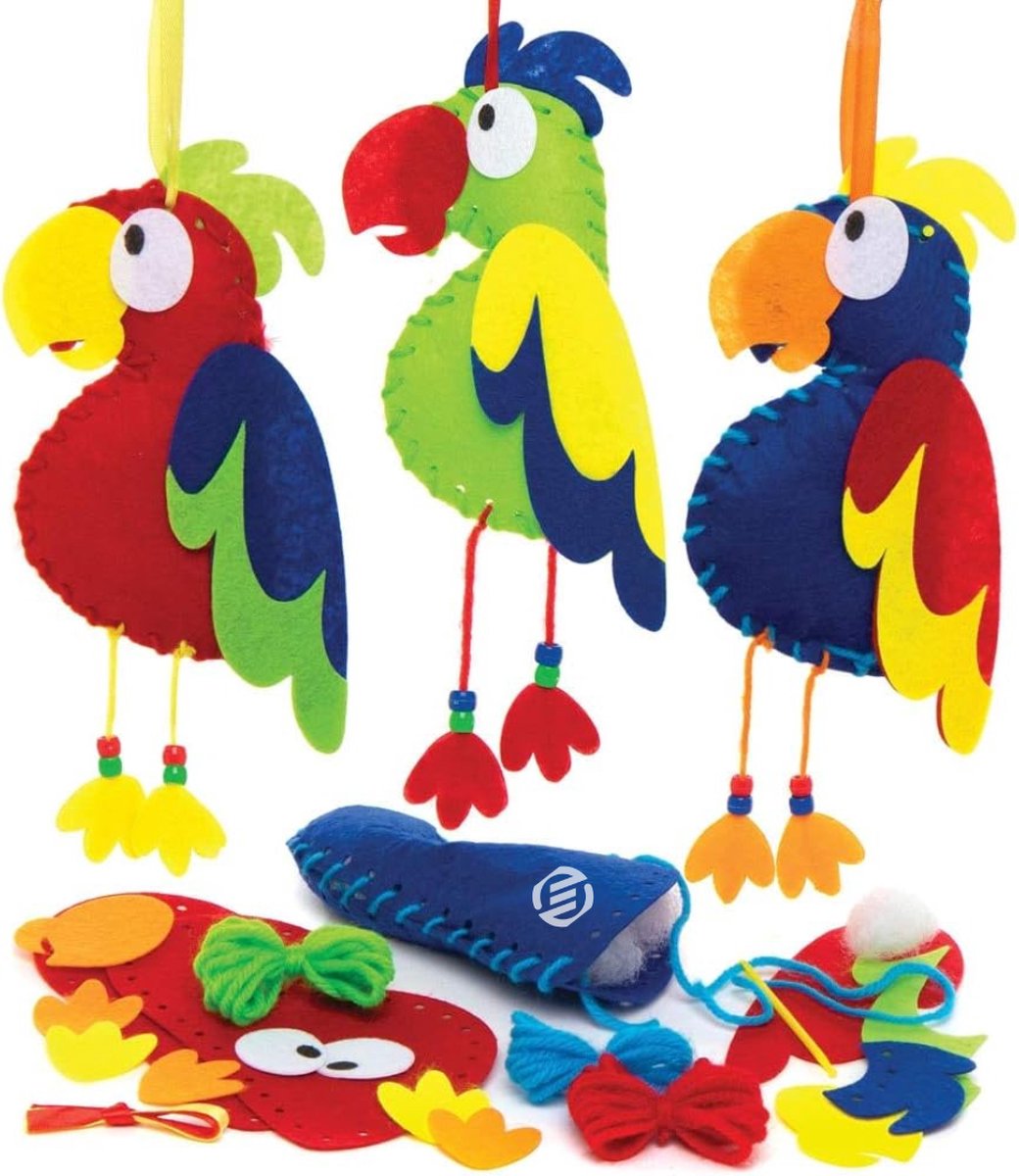 Equivera Knutselkoffer - Knutselset voor jongens en meisjes - Knutseldoos - Knutselkoffer voor Jongens en Meisjes - Knutselkoffer Kinderen - Cadeautip voor uw kind!