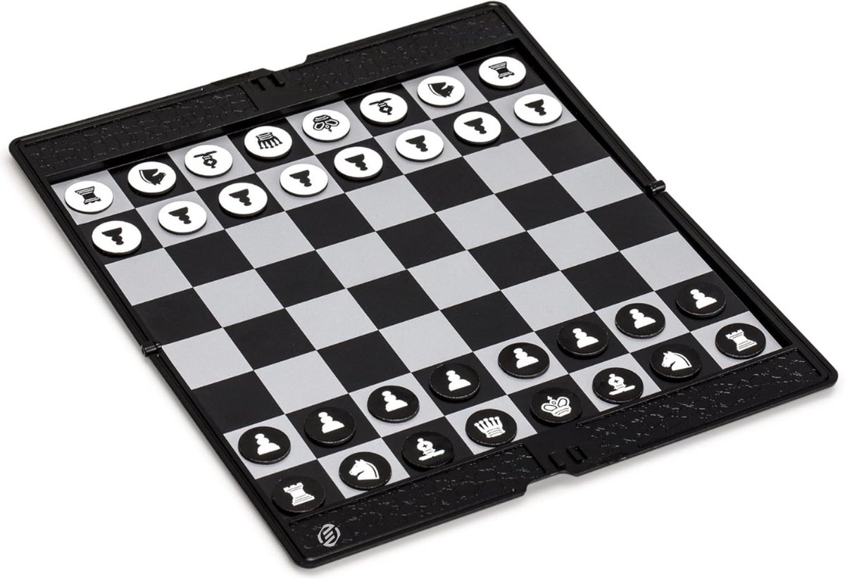   Magnetisch Schaakspel - Magnetisch Schaakspel - Magnetisch Schaakbord - Magnetisch Schaakset - Schaakbordspel -Inklapbaar Schaakbord