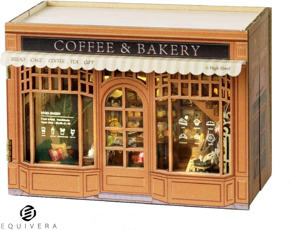 Equivera Miniatuur Bouwpakket Volwassenen - Miniatuur Bouwpakket - Miniatuur - Miniatuur Huisjes Bouwpakket