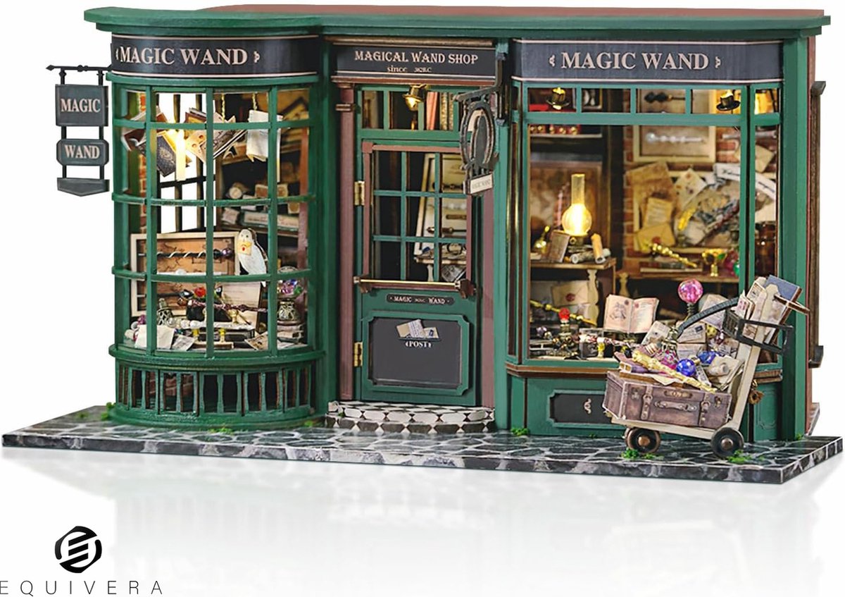 Equivera Miniatuur Bouwpakket Volwassenen - Miniatuur Bouwpakket - Miniatuur - Miniatuur Huisjes Bouwpakket