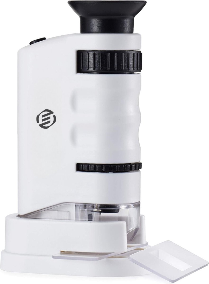 Equivera Miniscope Kinderen - Microscoop Voor Kinderen - Handmicroscoop - Zakmicroscoop - Educatief Speelgoed - Montessori Speelgoed - Fijne Motoriek