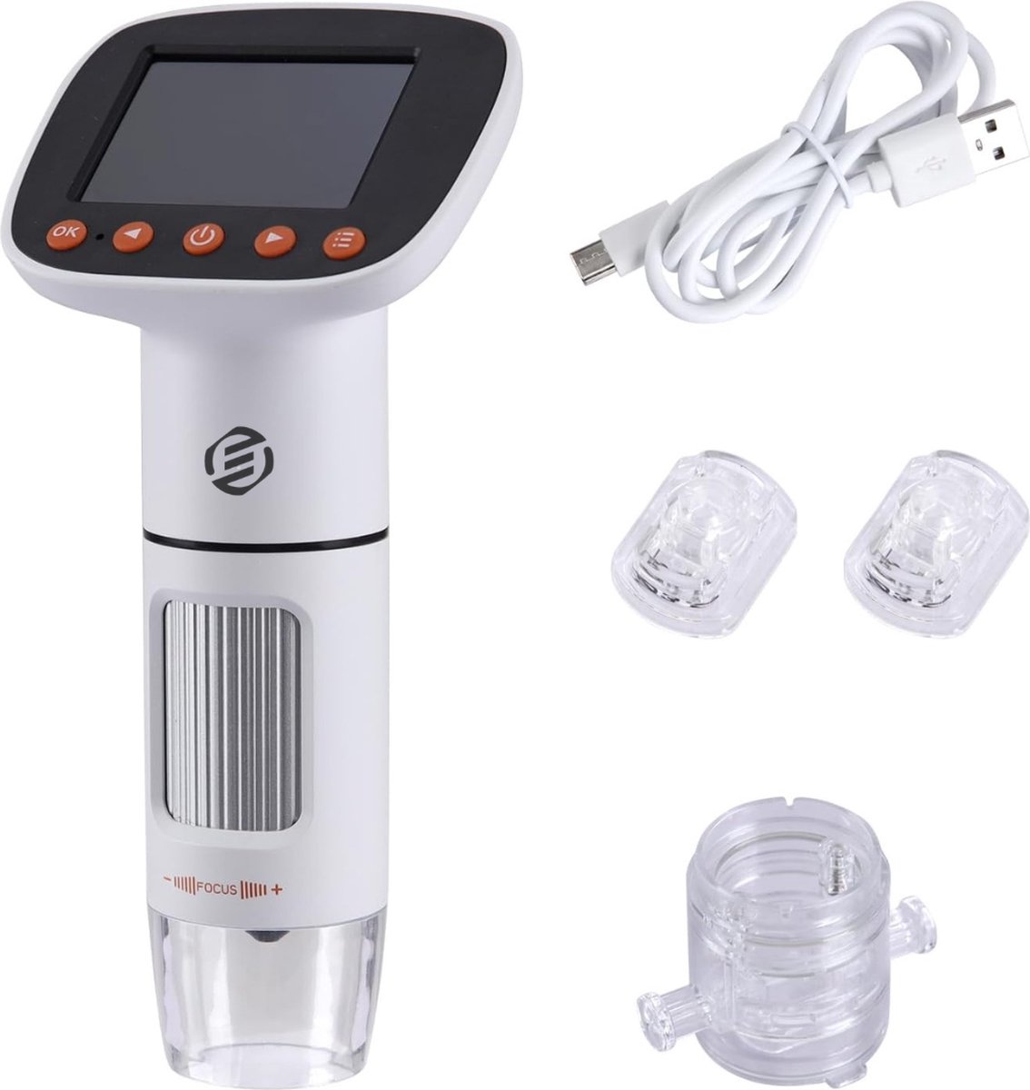 Equivera Miniscope Kinderen - Microscoop Voor Kinderen - Handmicroscoop - Zakmicroscoop - Educatief Speelgoed - Montessori Speelgoed - Fijne Motoriek