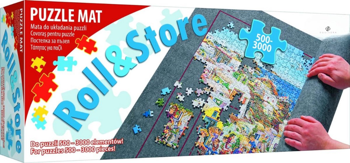 Equivera Puzzelmap - Puzzelmap - Puzzel Opbergsysteem - Puzzelmat