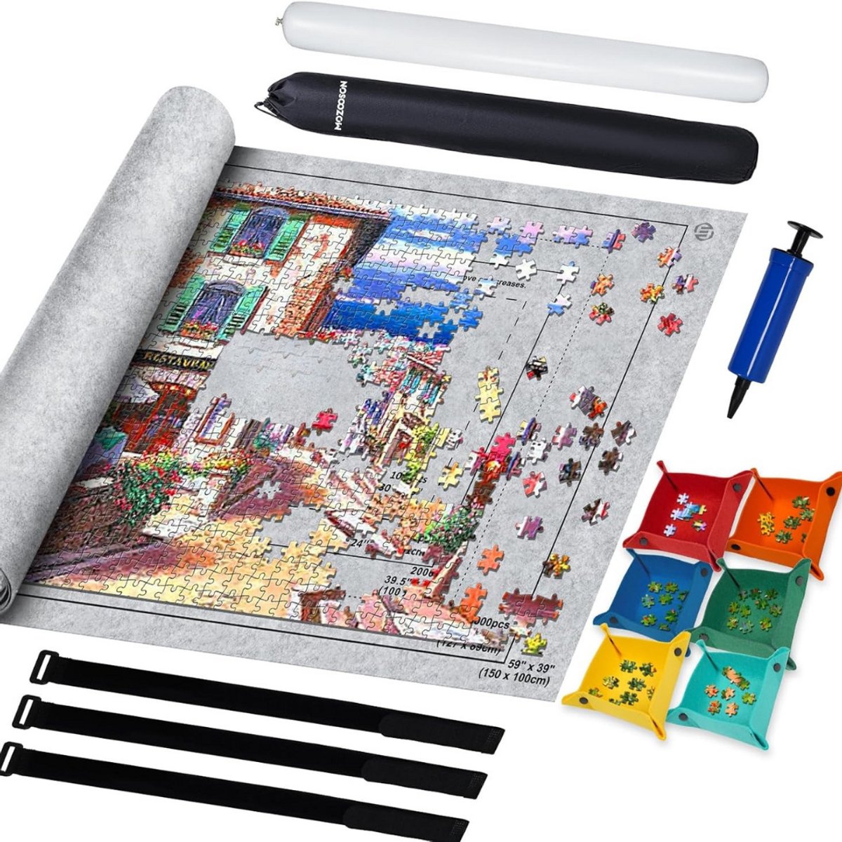   Puzzelmap - Puzzelmap - Puzzel Opbergsysteem -  