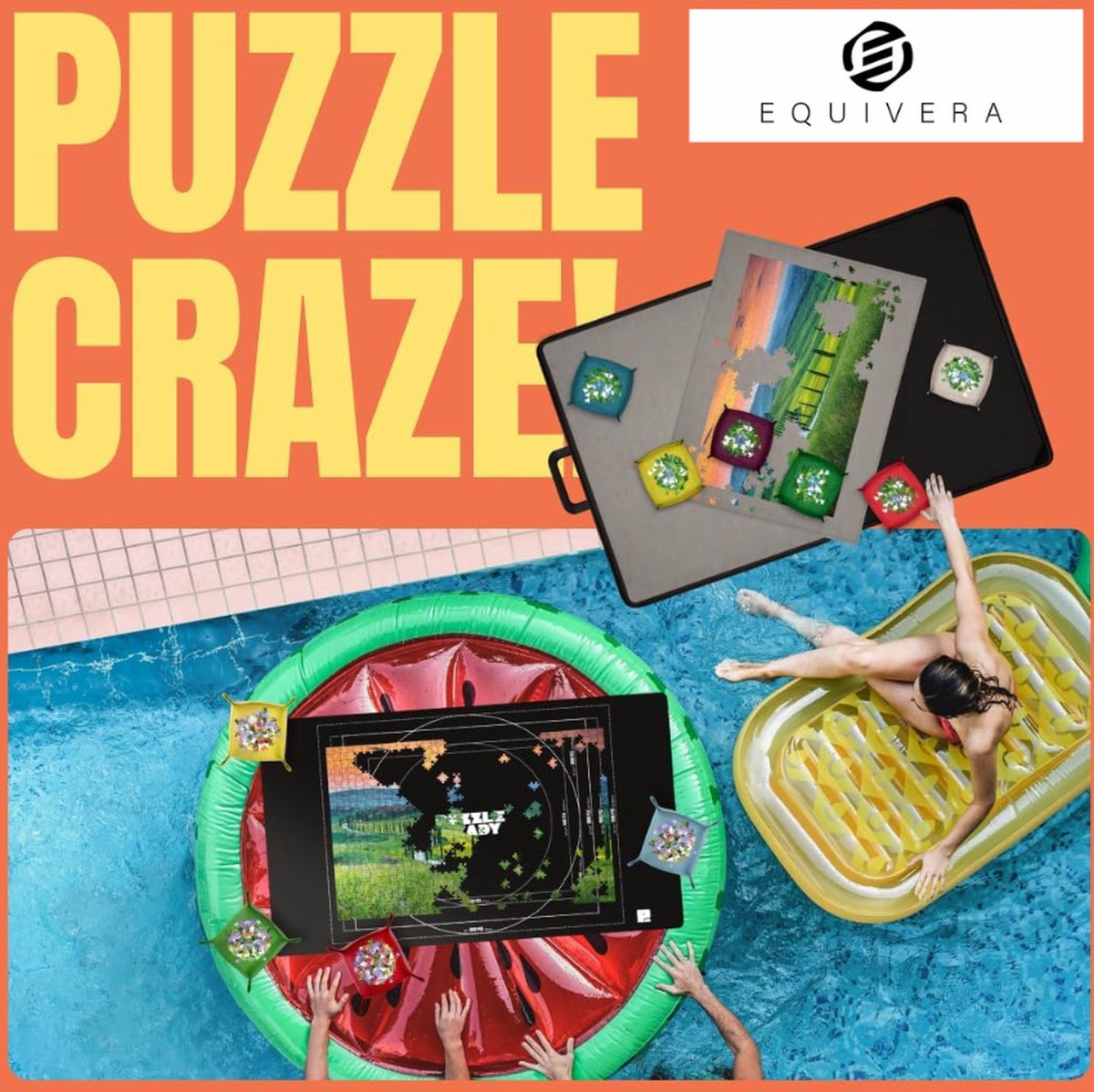   Puzzelplaat -   - Puzzelbord - Puzzel Plaat - Puzzelplank - Puzzelbord