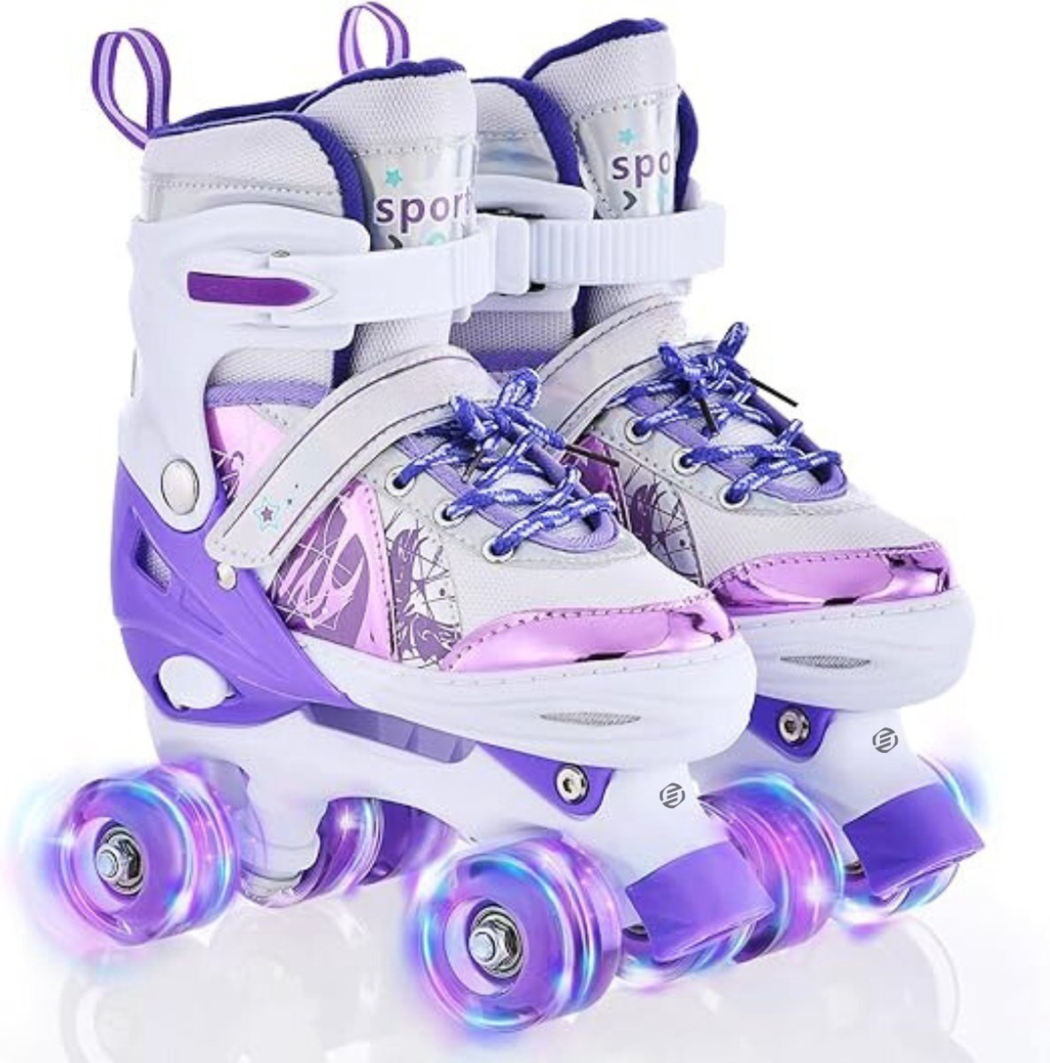 Equivera Rolschaatsen Meisjes - Skeelers Meisjes - Rolschaatsen Kinderen - Cadeautip voor uw kind!