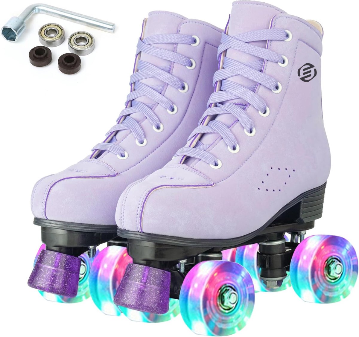 Equivera Rolschaatsen Meisjes - Skeelers Meisjes - Rolschaatsen Kinderen - Cadeautip voor uw kind!