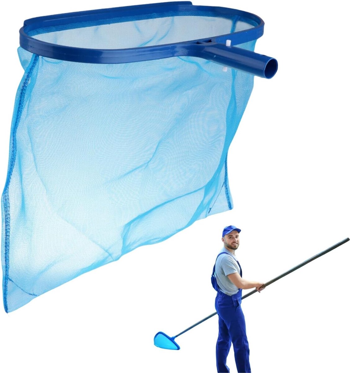 Equivera Schepnet Zwembad - Schepnet - Schepnet voor Zwembad Onderhoud - Visnet