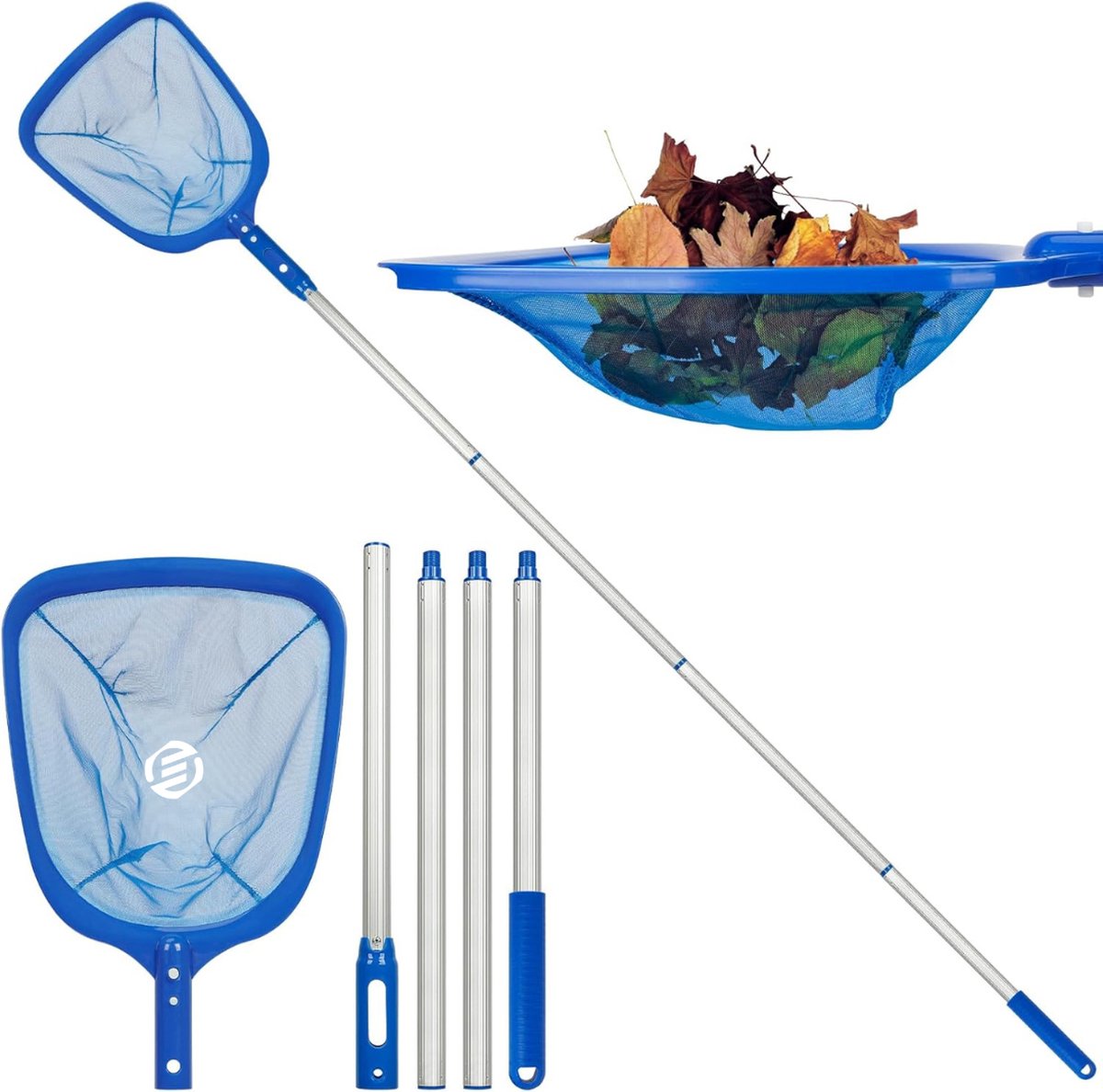 Equivera Schepnet Zwembad - Schepnet - Schepnet voor Zwembad Onderhoud - Visnet