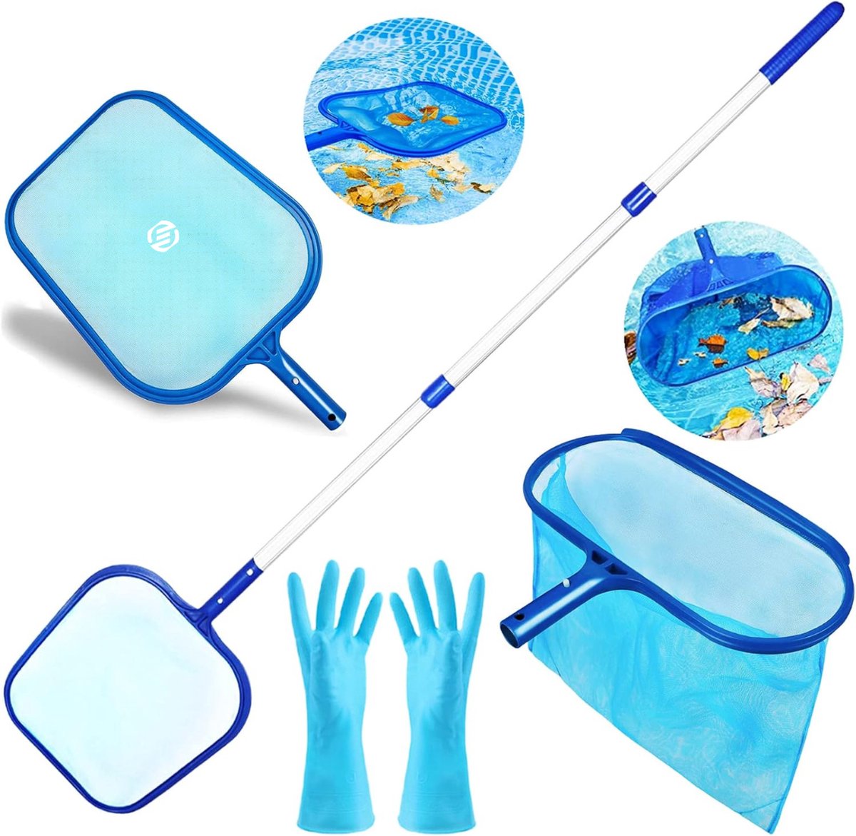 Equivera Schepnet Zwembad - Schepnet - Schepnet voor Zwembad Onderhoud - Visnet