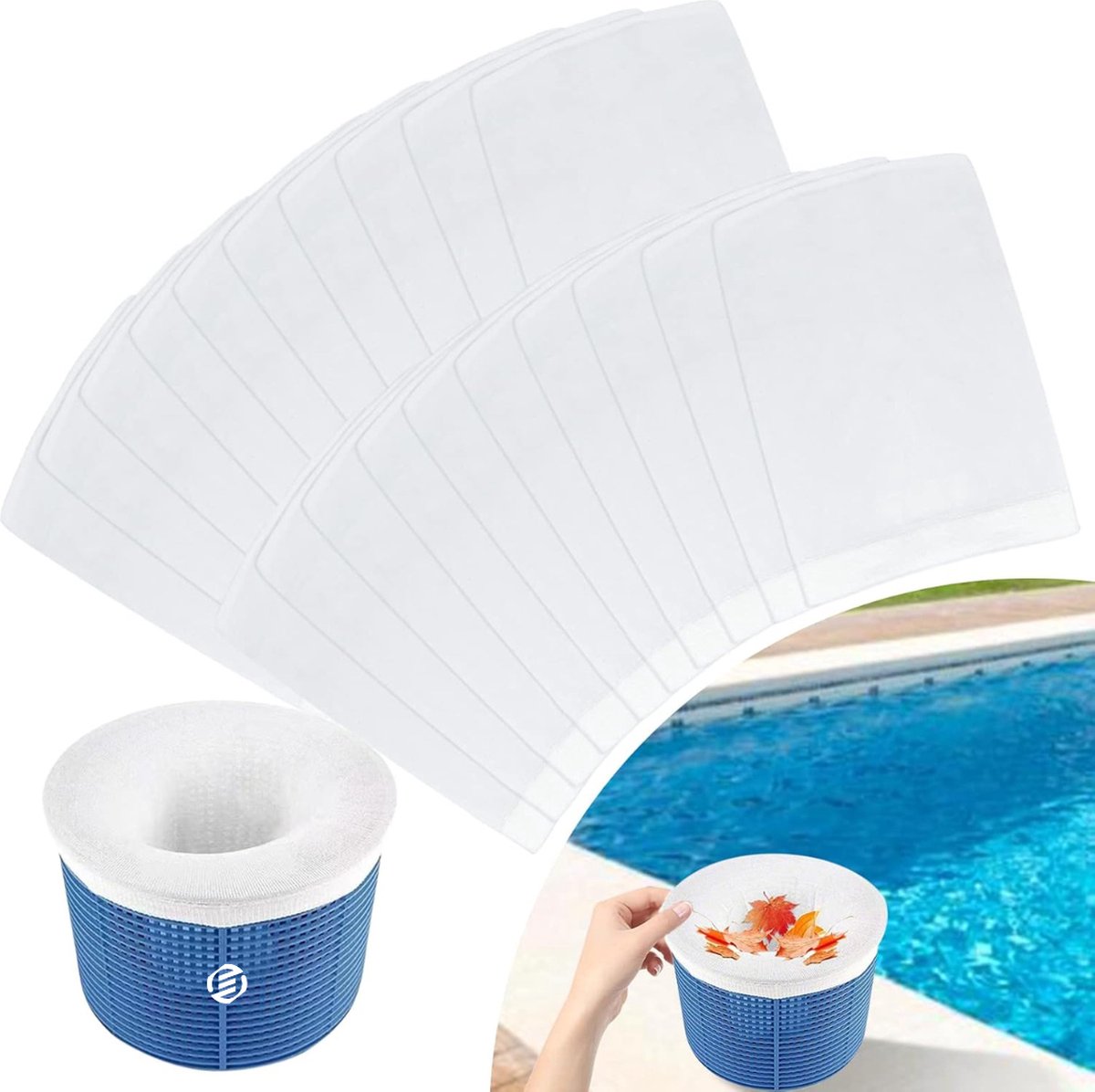 Equivera Schepnet Zwembad - Schepnet - Schepnet voor Zwembad Onderhoud - Visnet