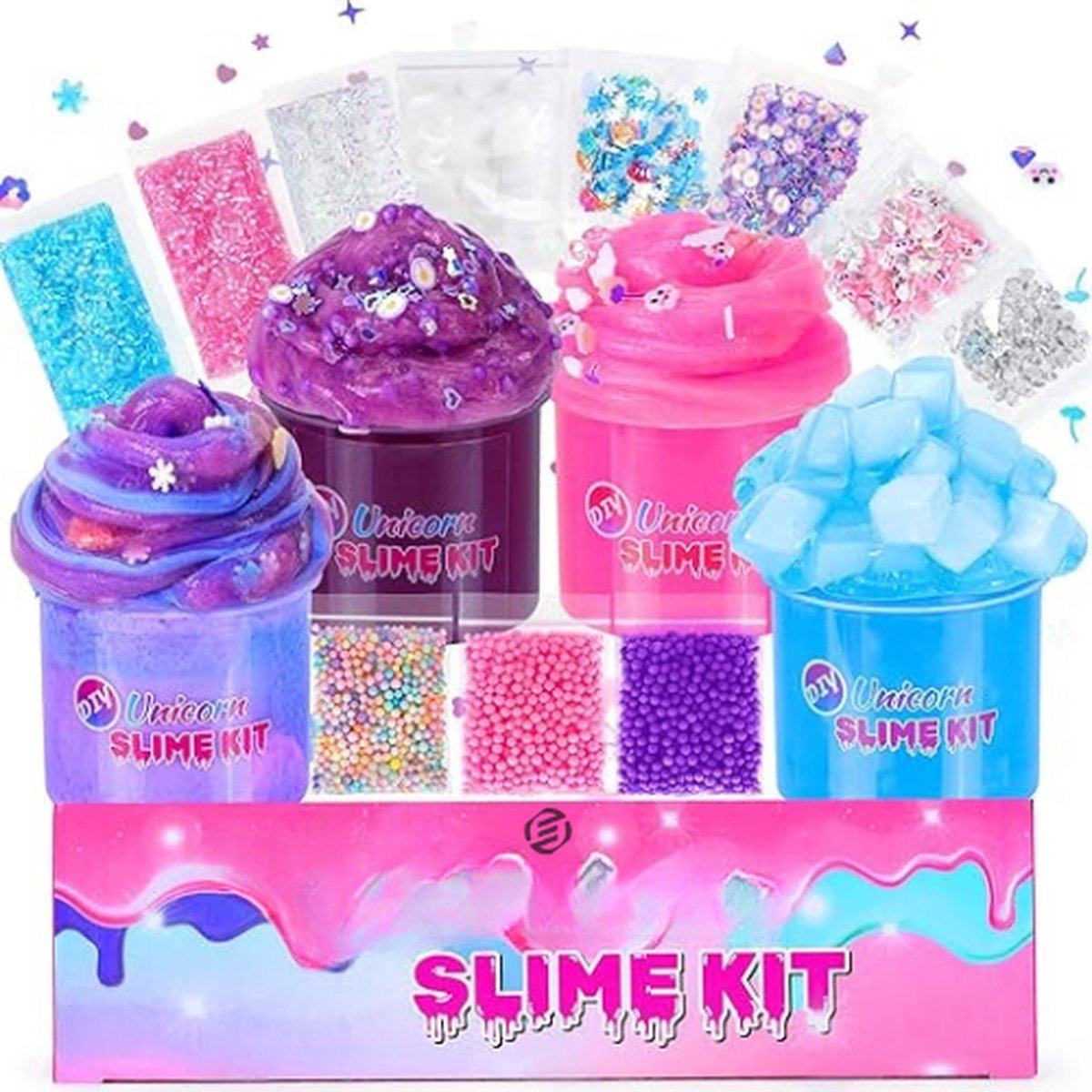   Slijm Maken Pakket - Slijm Maken Pakket - Slijm Maken voor Kinderen - Slijm voor Kinderen - Slijm Maken - Slijm Pakket - Slijm Set - Speelgoed voor Kinderen