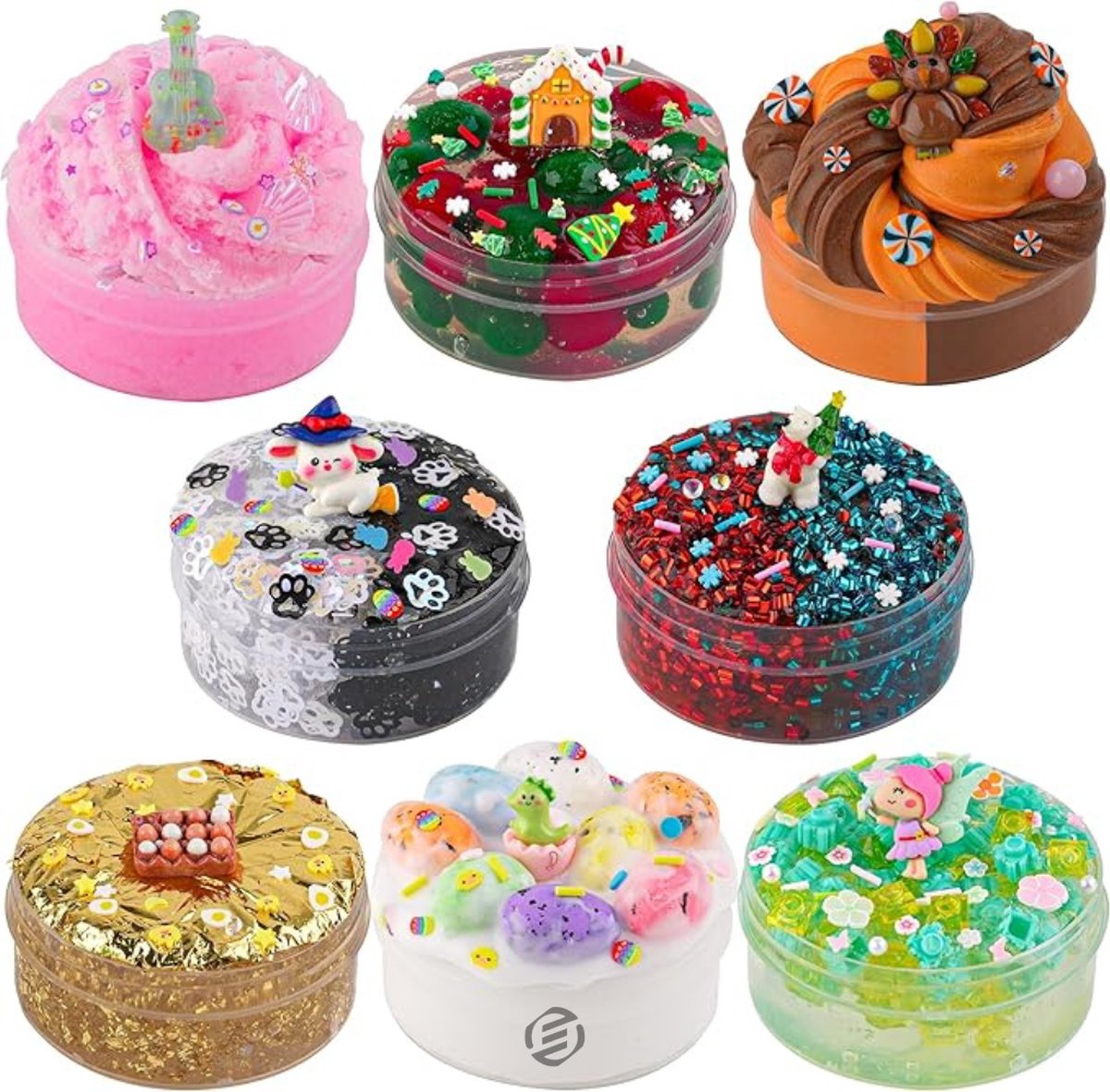   Slijm Maken Pakket - Slijm Maken voor Kinderen - Slijm Pakket - Slijm Pakket Zelf Maken - Slijm Set - Speelgoed voor Kinderen - Cadeauidee voor Kinderen