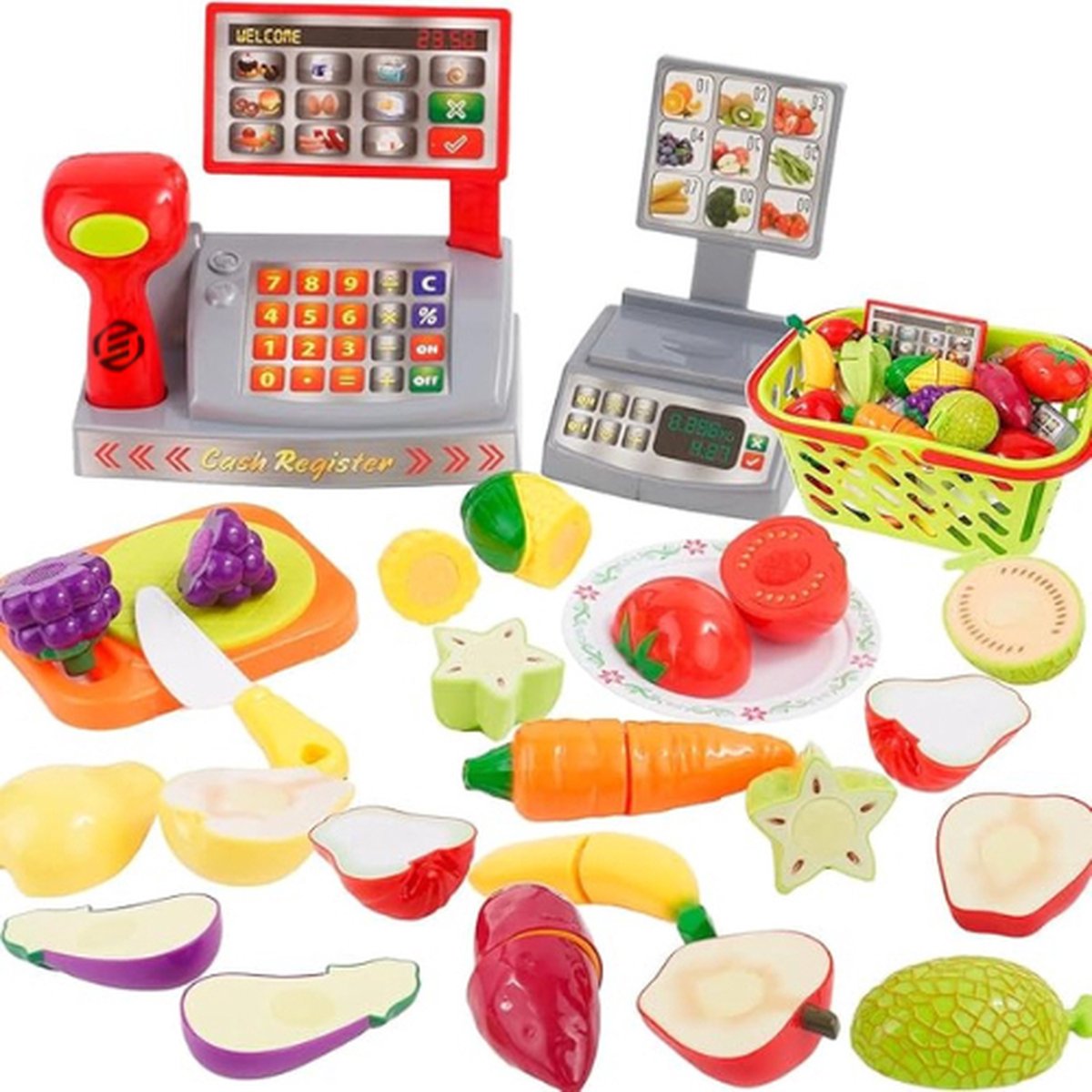 Equivera Speelgoed Kassa - Speelgoed Kassa - Kinderspeelgoed - Winkeltje Spelen