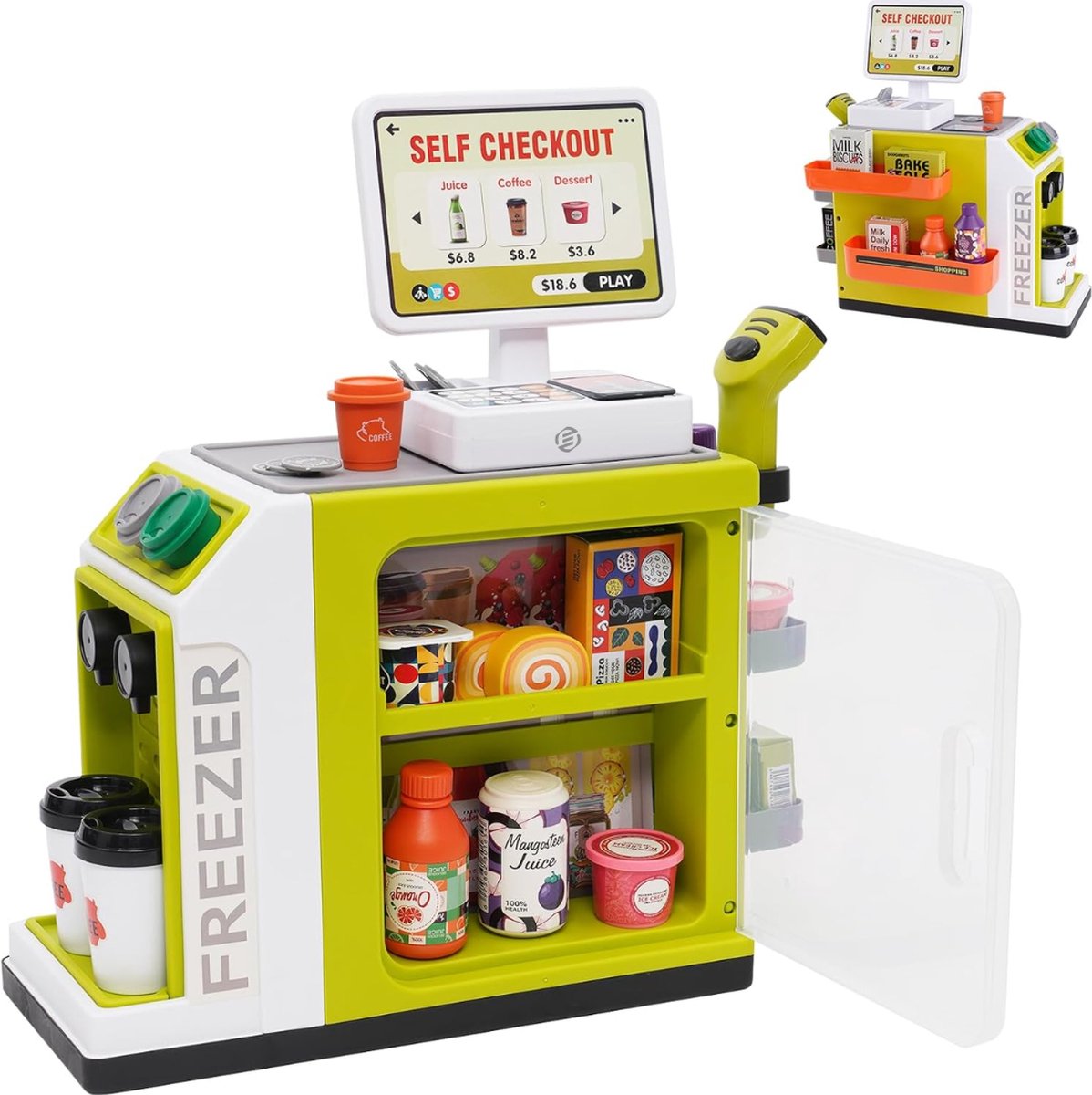   Speelgoed Kassa - Speelgoedkassa - Met Accessoires - Speelgoed Winkeltje - Speelgoedwinkel