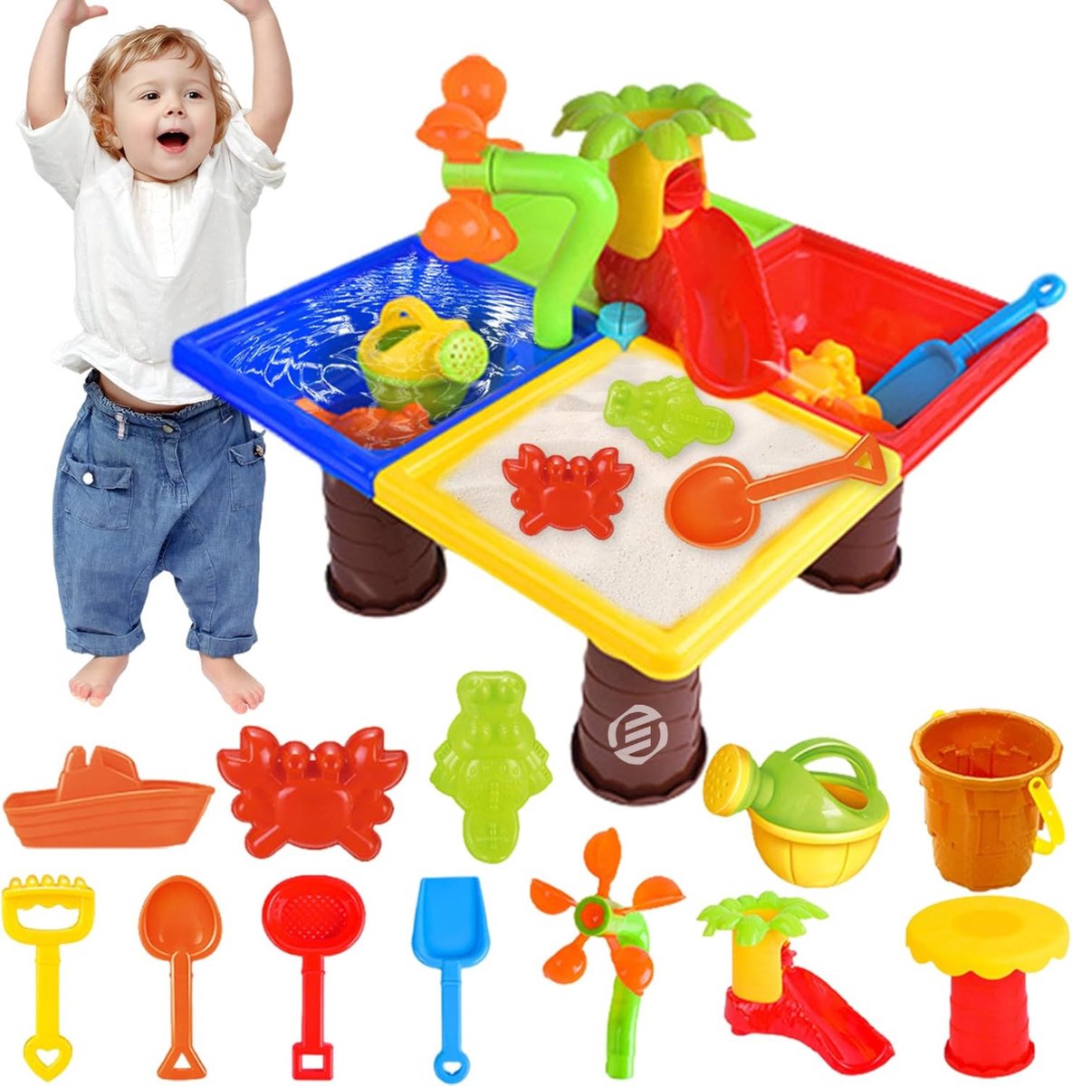 Equivera Strandspel - Strandspeelgoed - Strand spel - Strandspullen - Beach Games