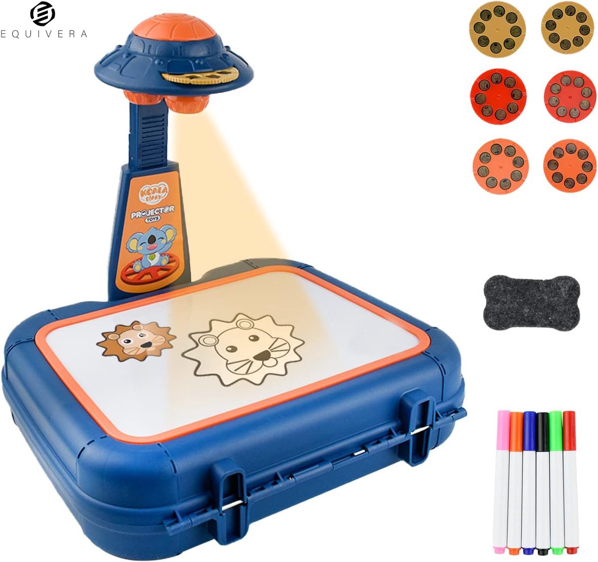 Equivera Tekenprojector Kinderen - Tekenprojector voor Kinderen - Tekenprojector - Tekenmachine Kinderen - Tekenmachine