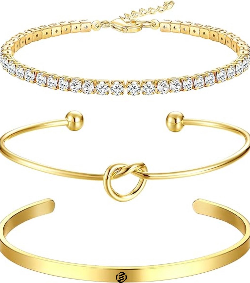   Tennis Armband - Cadeau - Sieraden - Vrouwen Cadeau - Sieraden Armband