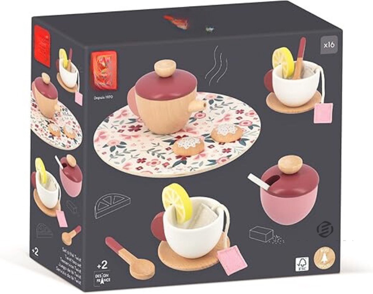 Equivera Theeservies Speelgoed - Theeservies Voor Kinderen - Schoenkadootjes