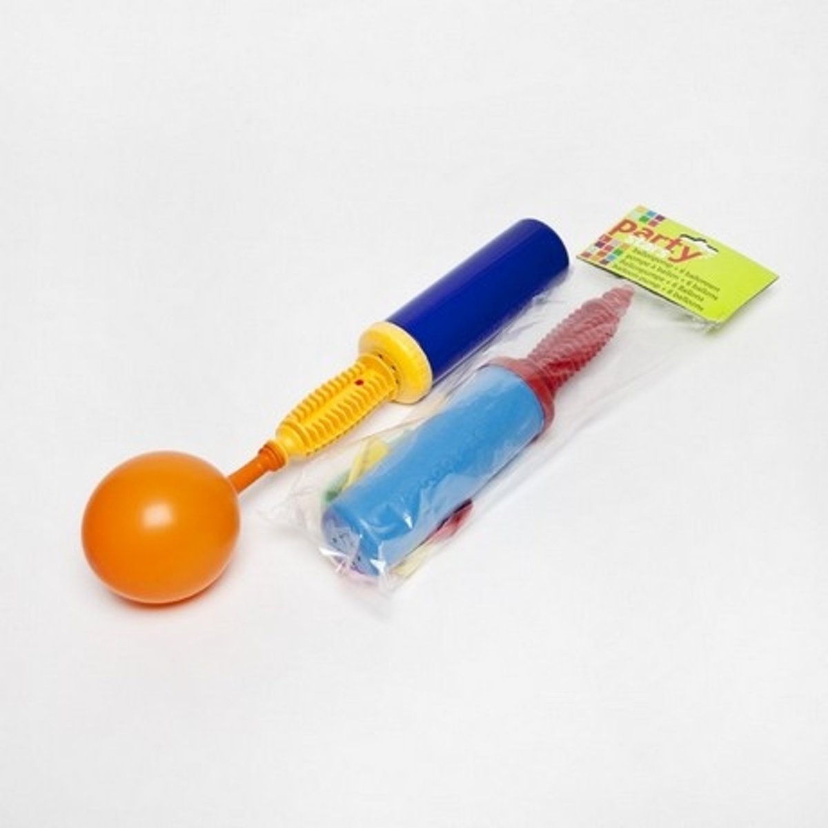 ballonpomp double action + 6 ballonnen