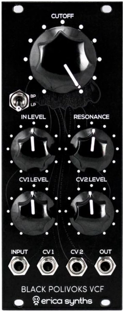 Erica Synths Black Polivoks VCF v2 - Filter modular synthesizer