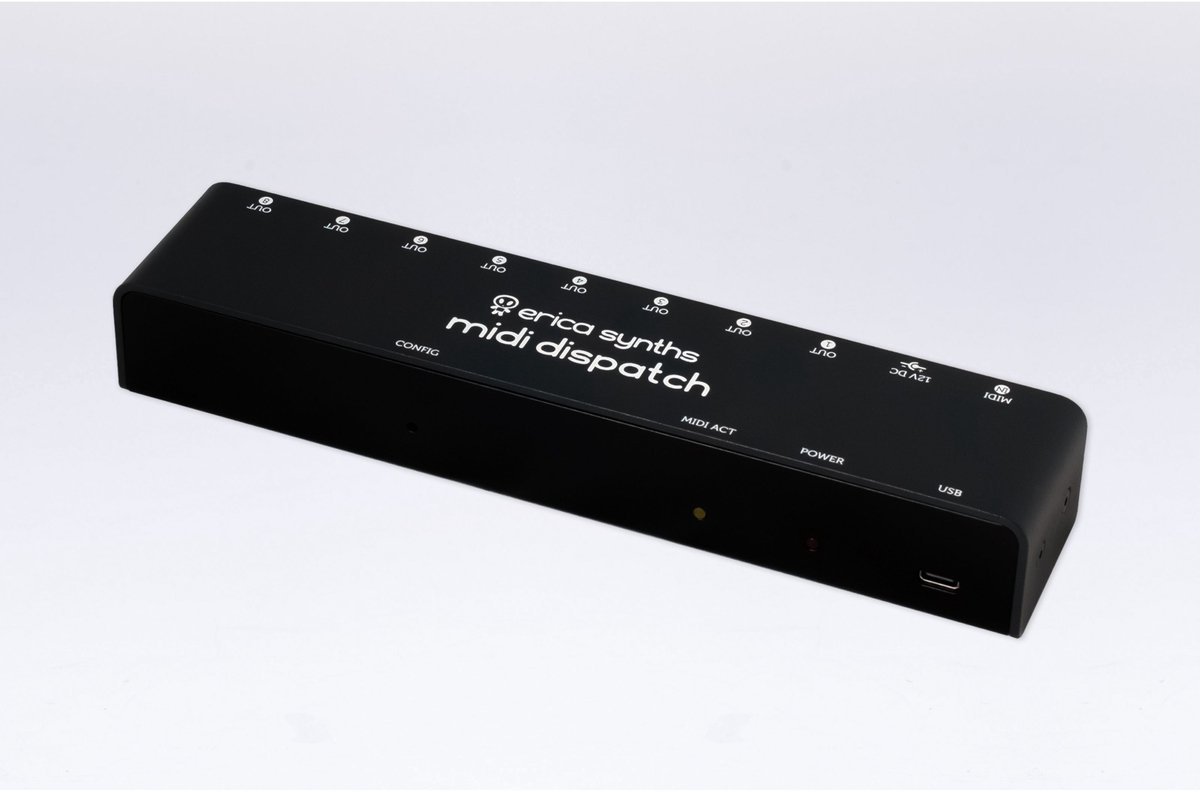 Erica Synths MIDI DISPATCH - MIDI-tool voor keyboards