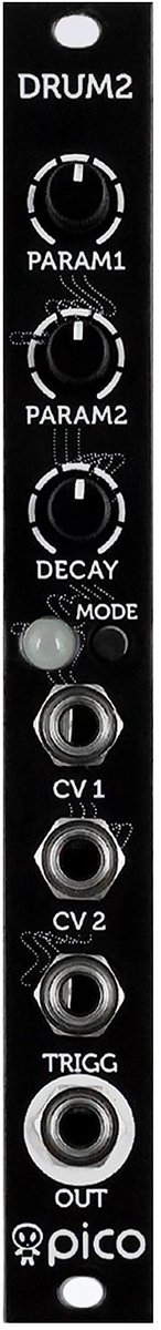 Erica Synths Pico Drum2 - Drum modular synthesizer