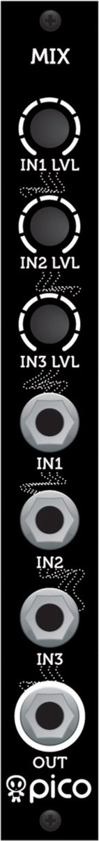 Erica Synths Pico Mixer - Mixer modular synthesizer