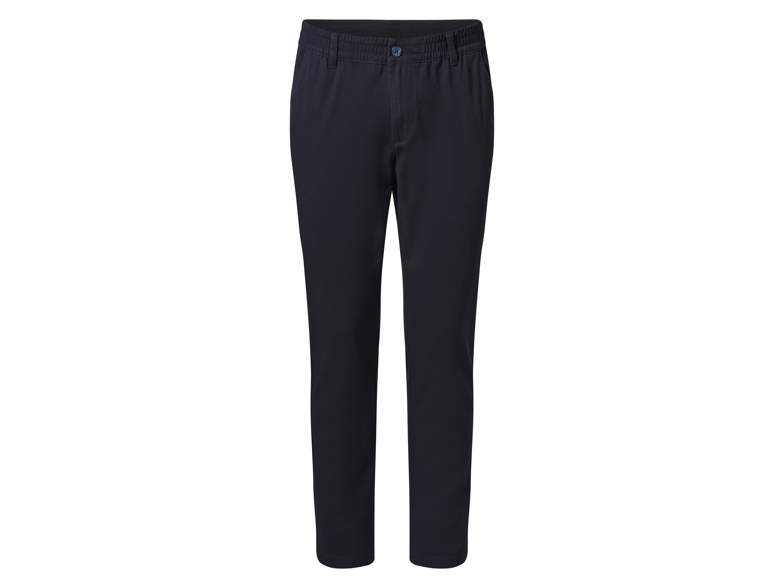 esmara Men Heren chino - Slim fit (Marineblauw, L)