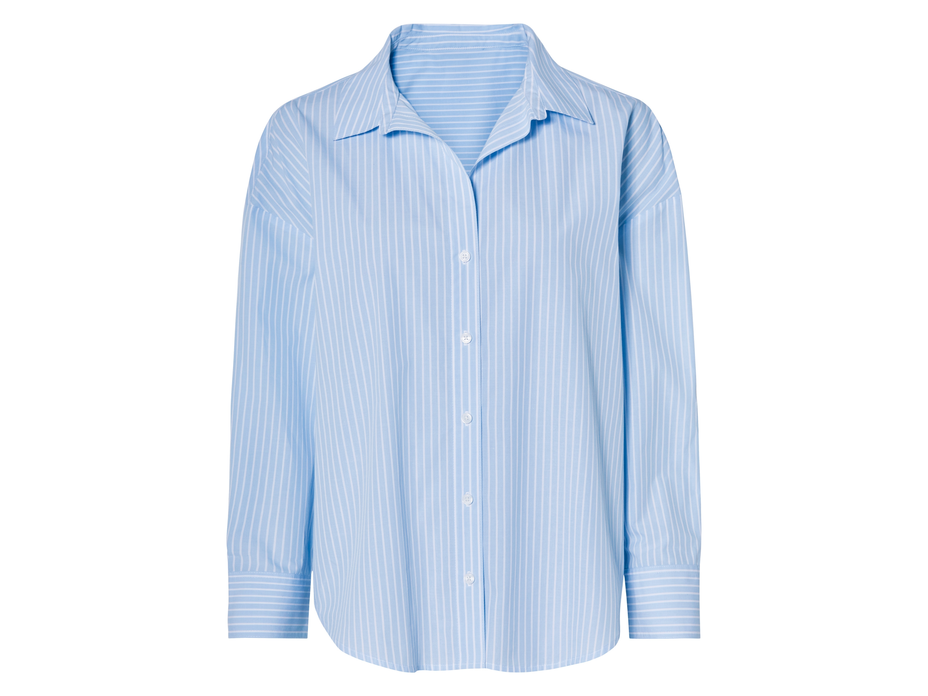 esmara Dames blouse (Blauw/gestreept, 34)