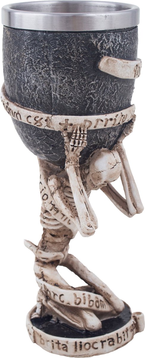 ESPA - Glas gedragen door skelet 18 cm