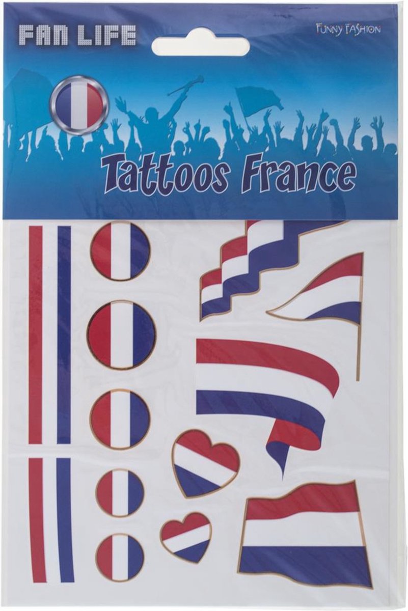 ESPA - Tijdelijke tatoeages steun Nederland