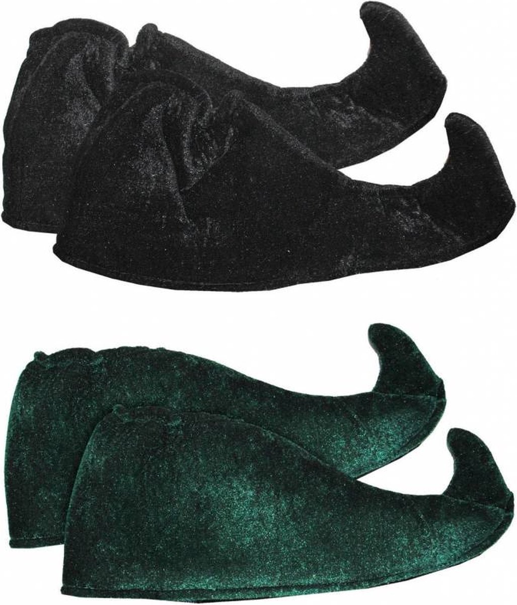 Elfen Schoenovertrekker volwassenen - Groen