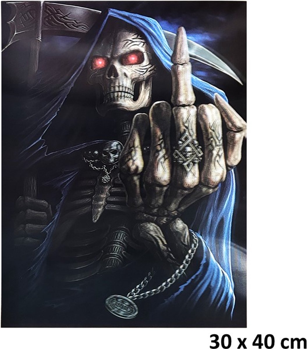 Hologram 5D poster 30x40cm Halloween.