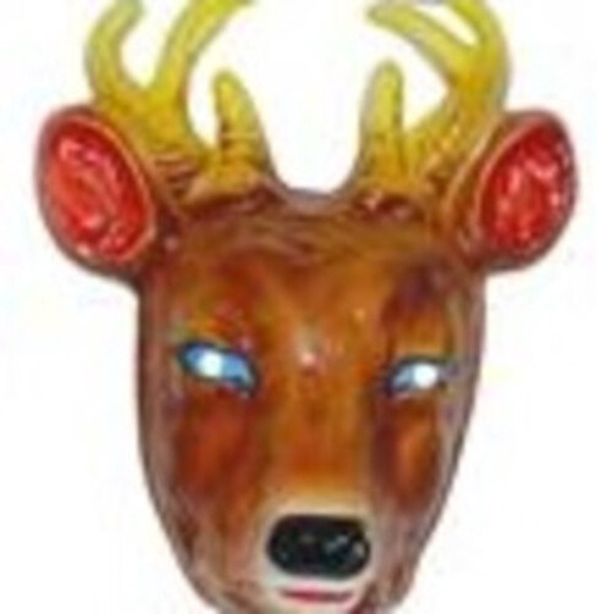 Masker Hert volwassen plastic