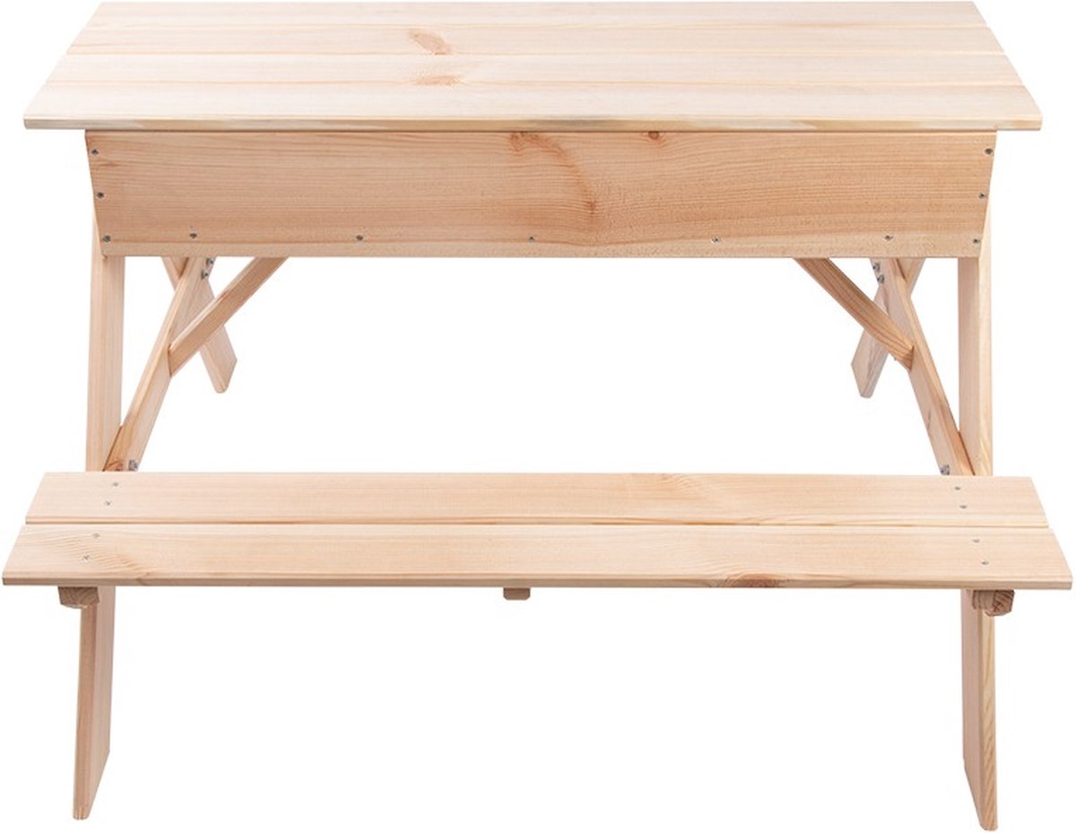 picknicktafel 2 in 1 met zandbak